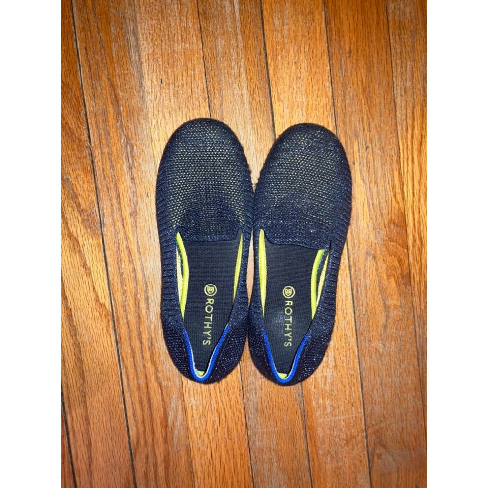 Rothy's Metallic Lattice Stitch Loafer LIMITED EDITION Size 4K W